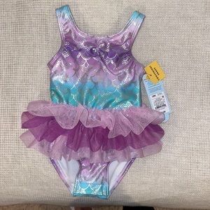 NWT - Cat & Jack one piece Bathing Suit